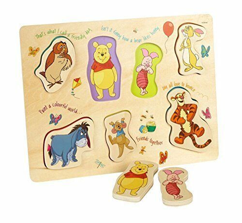 Disney wooden puzzles for toddlers hotsell